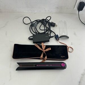 Dyson Black and Pink Hair Corrale straightener